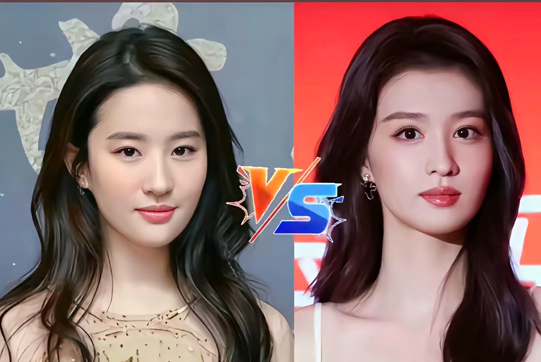 王楚然和刘亦菲两个都是女神级别的，我个人感觉王楚然比刘亦菲好看。可能每个人的审美