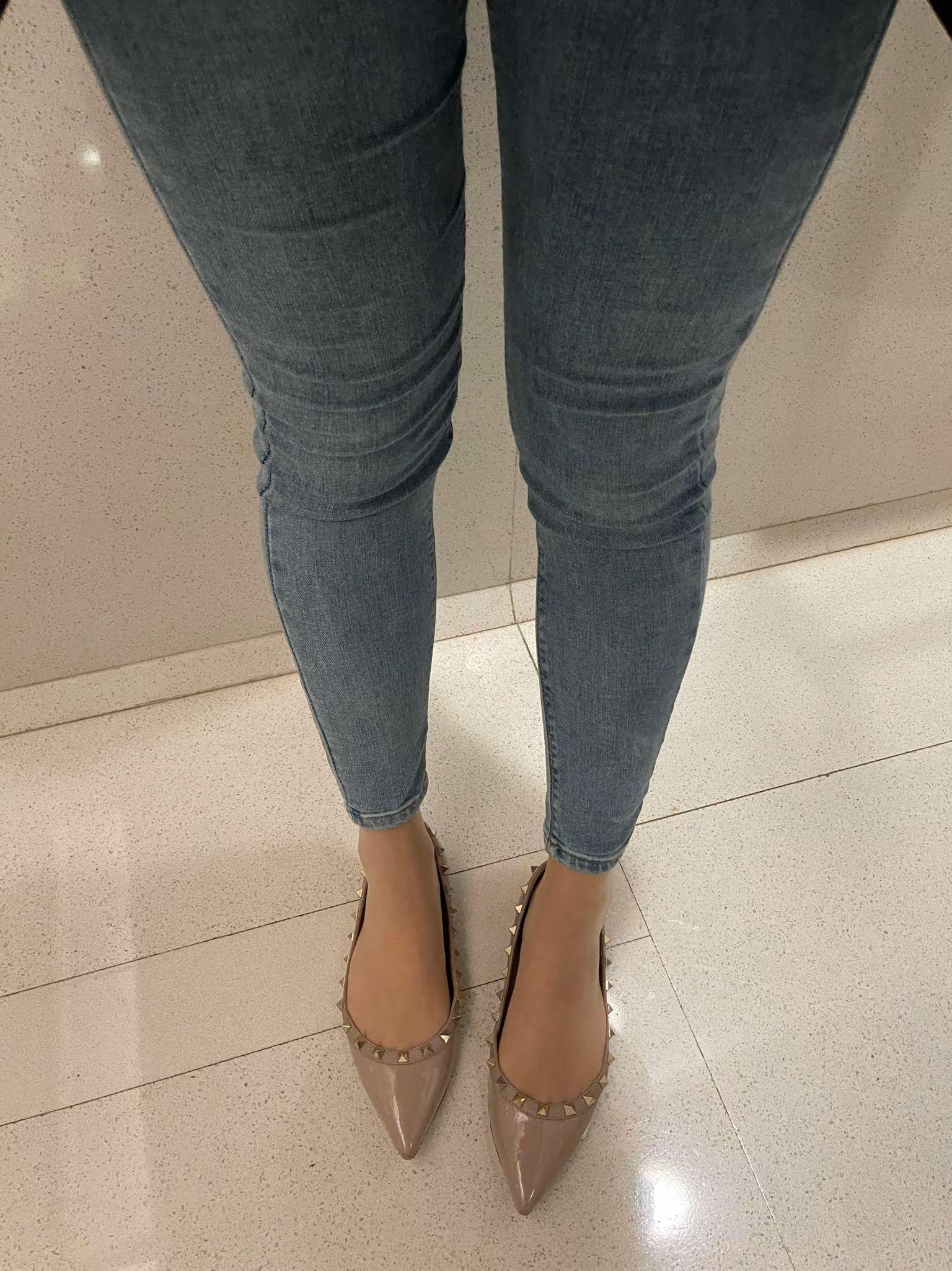 牛仔裤穿搭 穿出高级感 鞋子控 优雅气质 牛仔裤