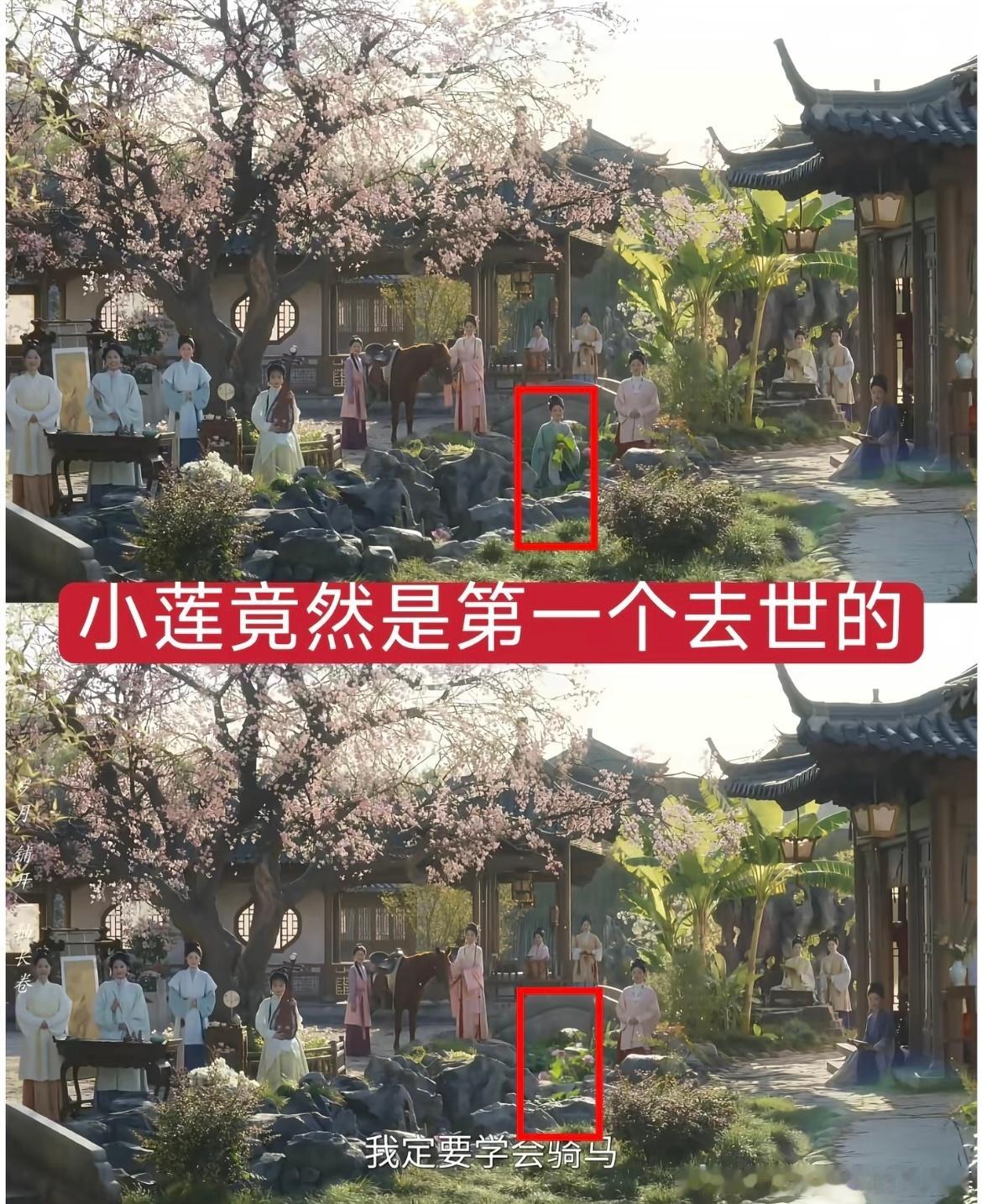 小莲是第一个去世冻伤了底子这个伏笔也太大了吧 ​​​