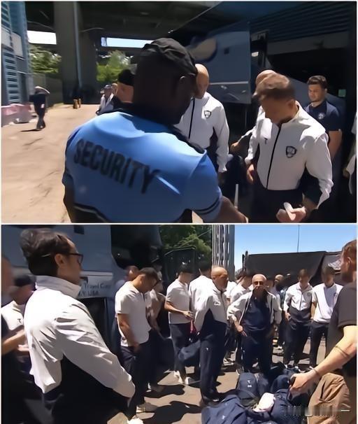 美国对部分参加世界杯的国家队员入境时，进行了侮辱性检查，甚至动用了缉毒犬。

这