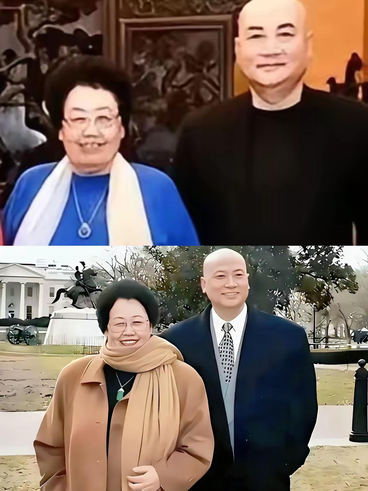 陈丽华，华丽谢幕，一段36年的传奇婚姻也落下温柔句号。
当年她离异带三娃，已是身