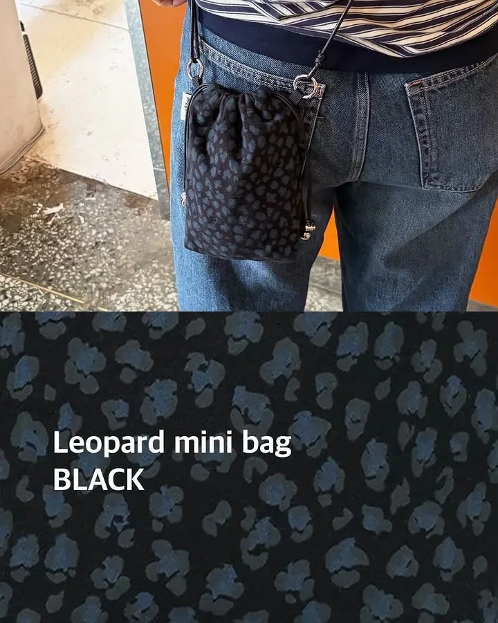 豹纹mini小包