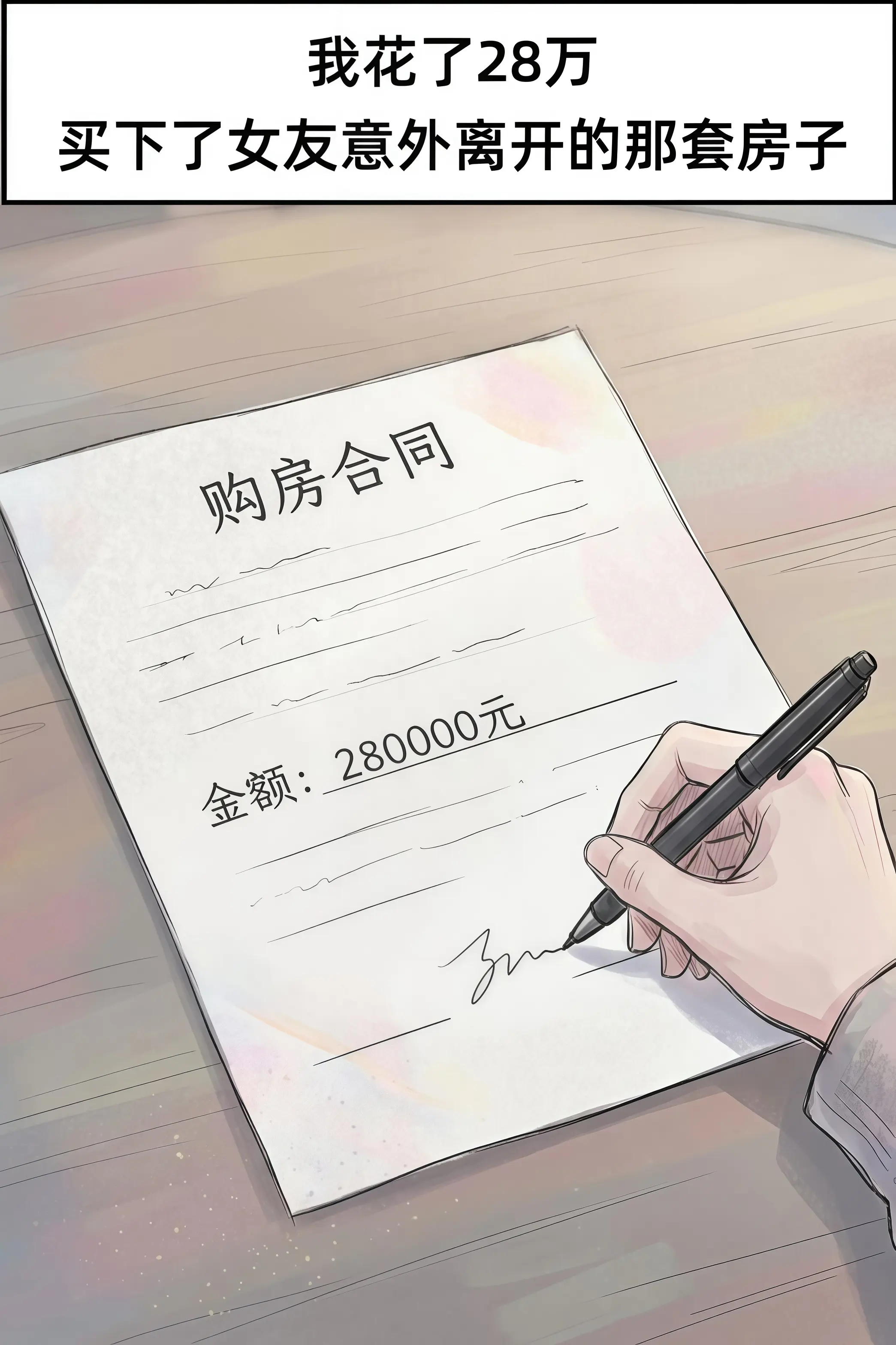 六楼坠沙幸无碍，一梦终逢故人来。