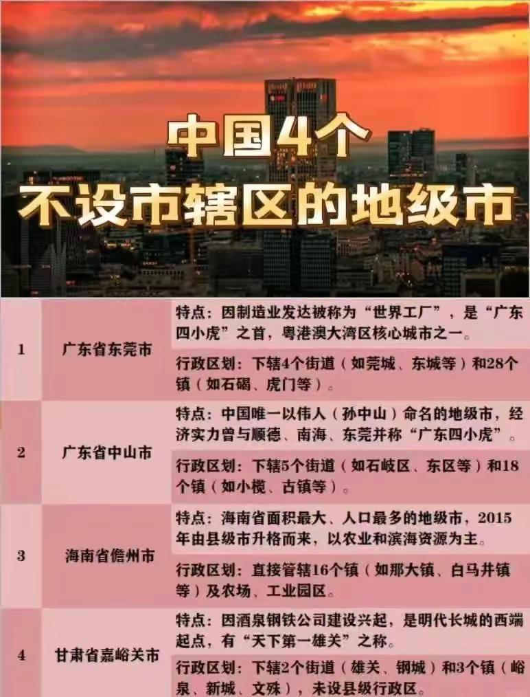 4个“直筒子市”