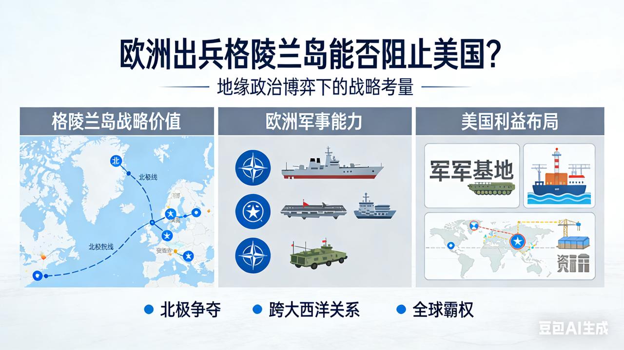 当36名欧洲军人以“寒区训练准备”名义进驻格陵兰岛，这场看似微弱的军事部署，实则