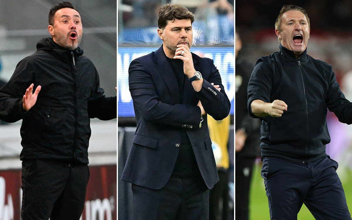 每日电讯报Matt Law, 弗兰克的继任名单包括：德泽尔比、波切蒂诺和罗比·基