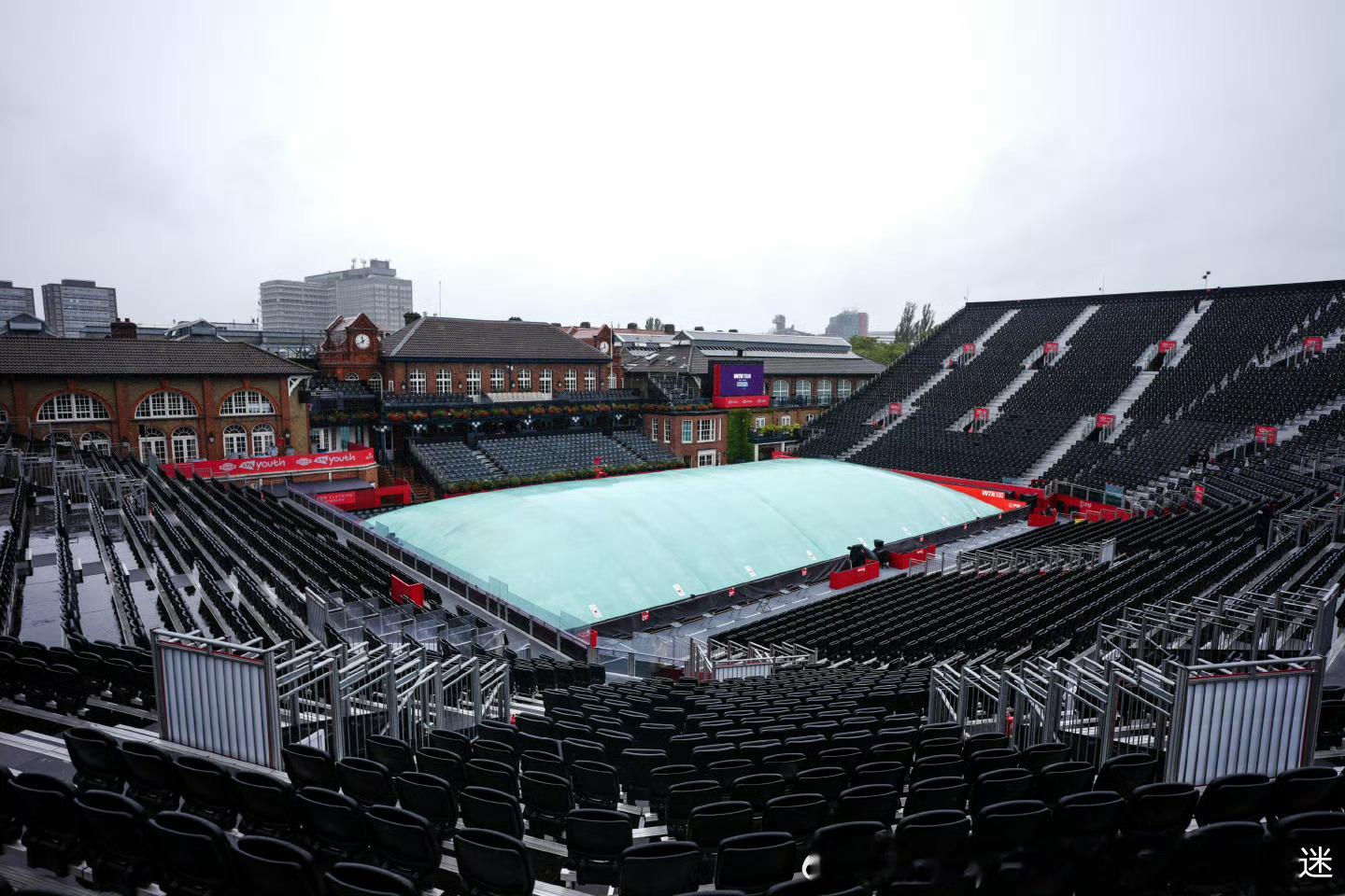 WTA500🇬🇧伦敦站今日所有比赛因雨取消☔🔥wta 定西
