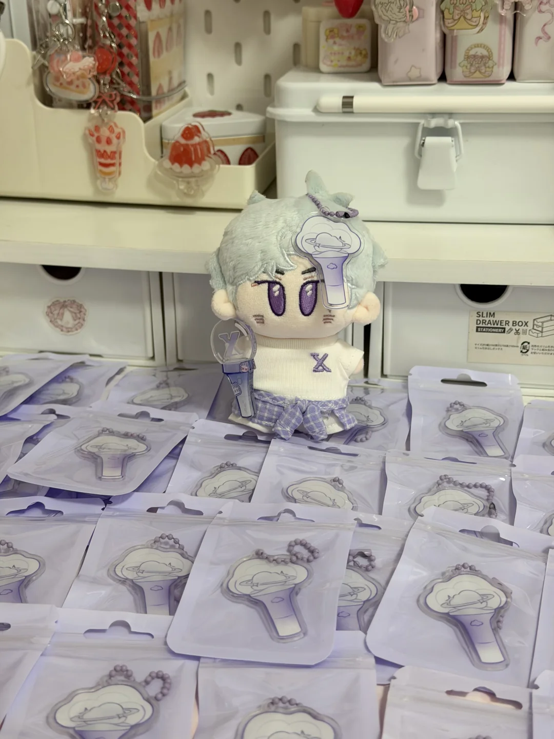 💜南京伸手物料钥匙扣