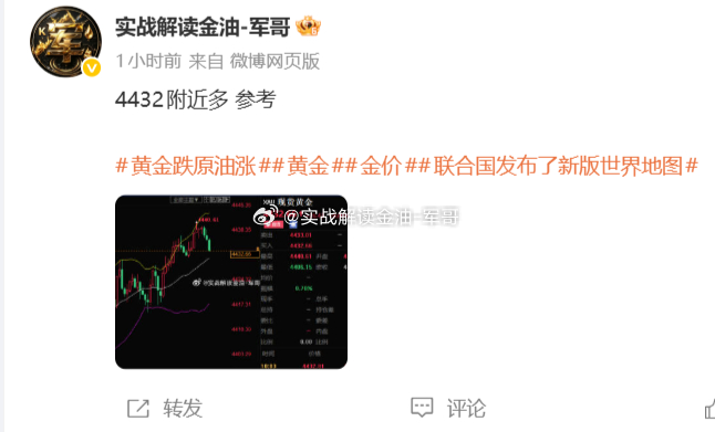 4430多 跌至4429 小损离场4423加仓 涨至4430 获利70点有小亏损