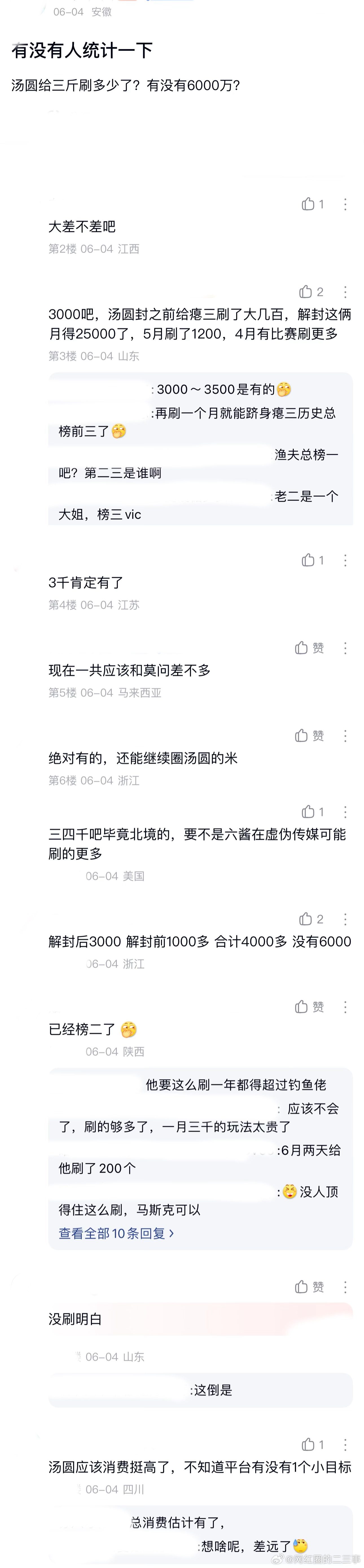 ：2026年6.4、6.5吃瓜部分总结🍉【个播篇（三）】75级大哥🦪如图，网