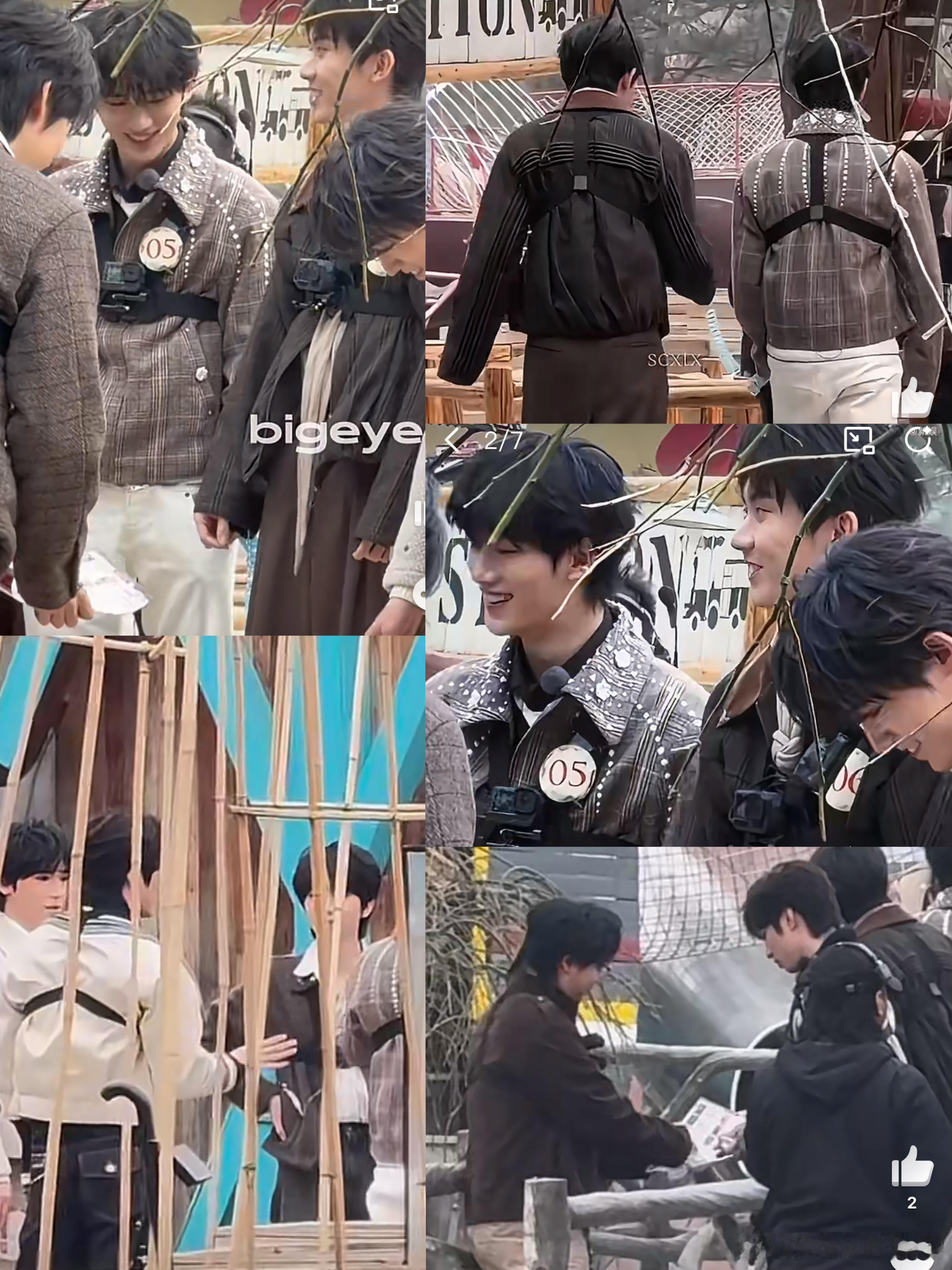 时代少年团王者农家乐节目录制🈶🍠路透来啦马嘉祺、丁程鑫、宋亚轩、刘耀文、张真