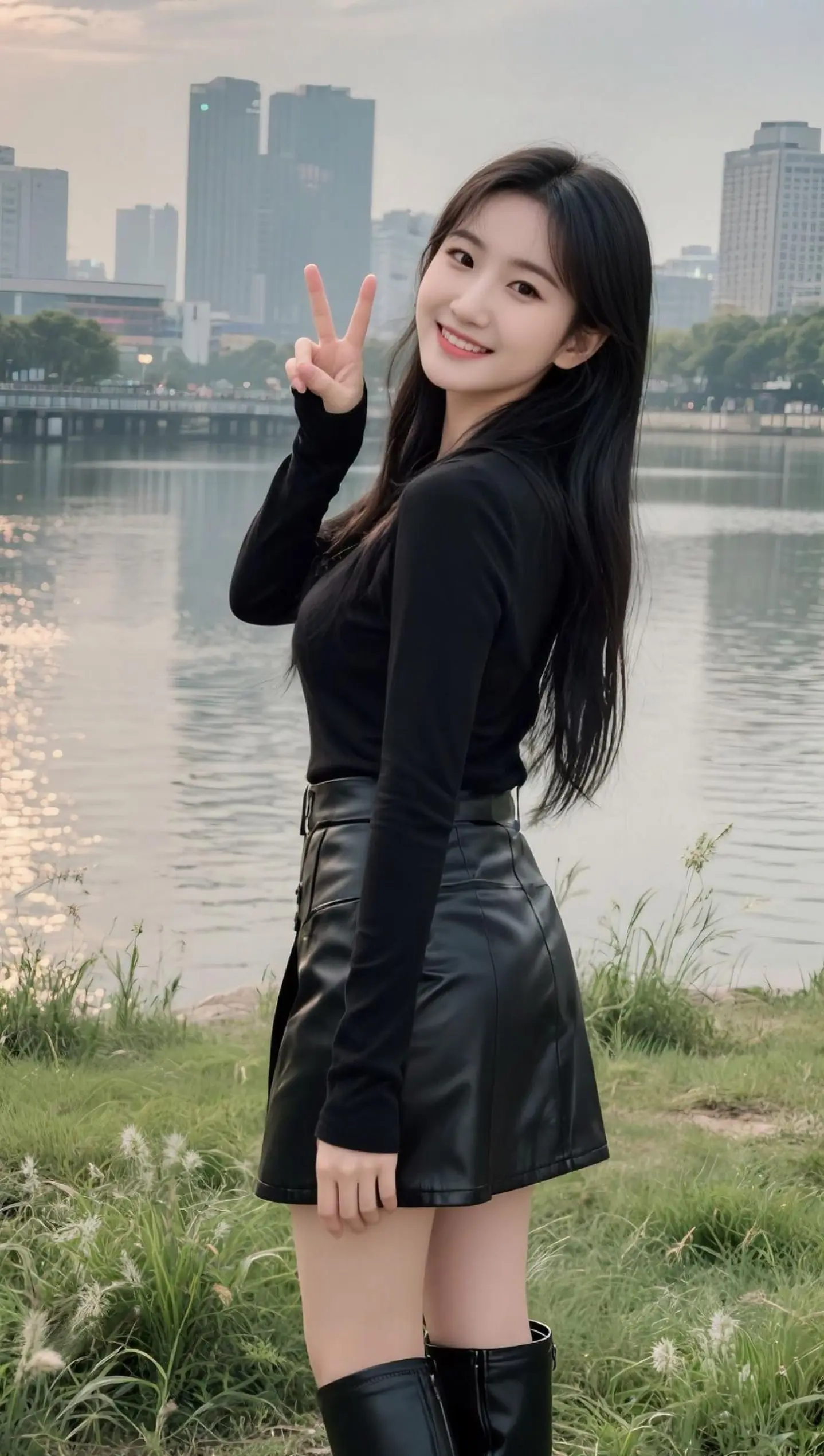 AI都市丽人写真 ai创作