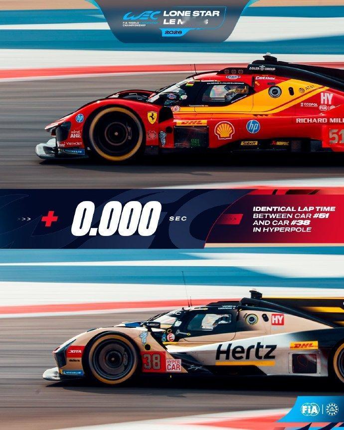 法拉利COTA夺杆，史上最卷Hyperpole
法拉利AF Corse 51号车