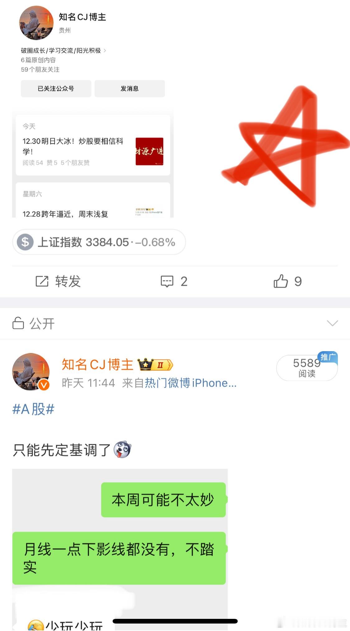 A股 这个复盘马前炮什么水平[doge] 