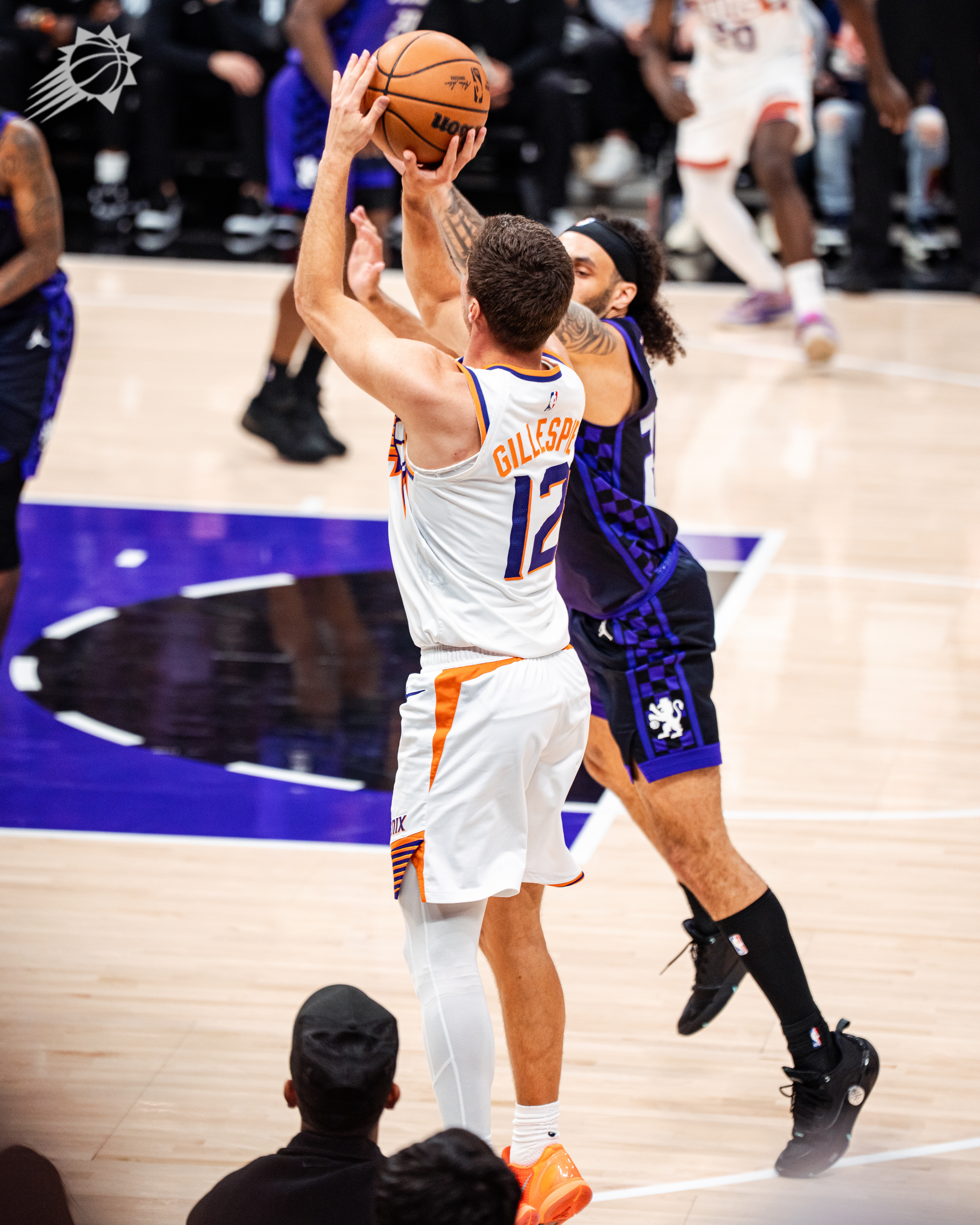 鸡皮连抢两前场篮板，再连续命中三分🎯 太强了！！菲尼克斯太阳 ｜旭日东升 ｜太