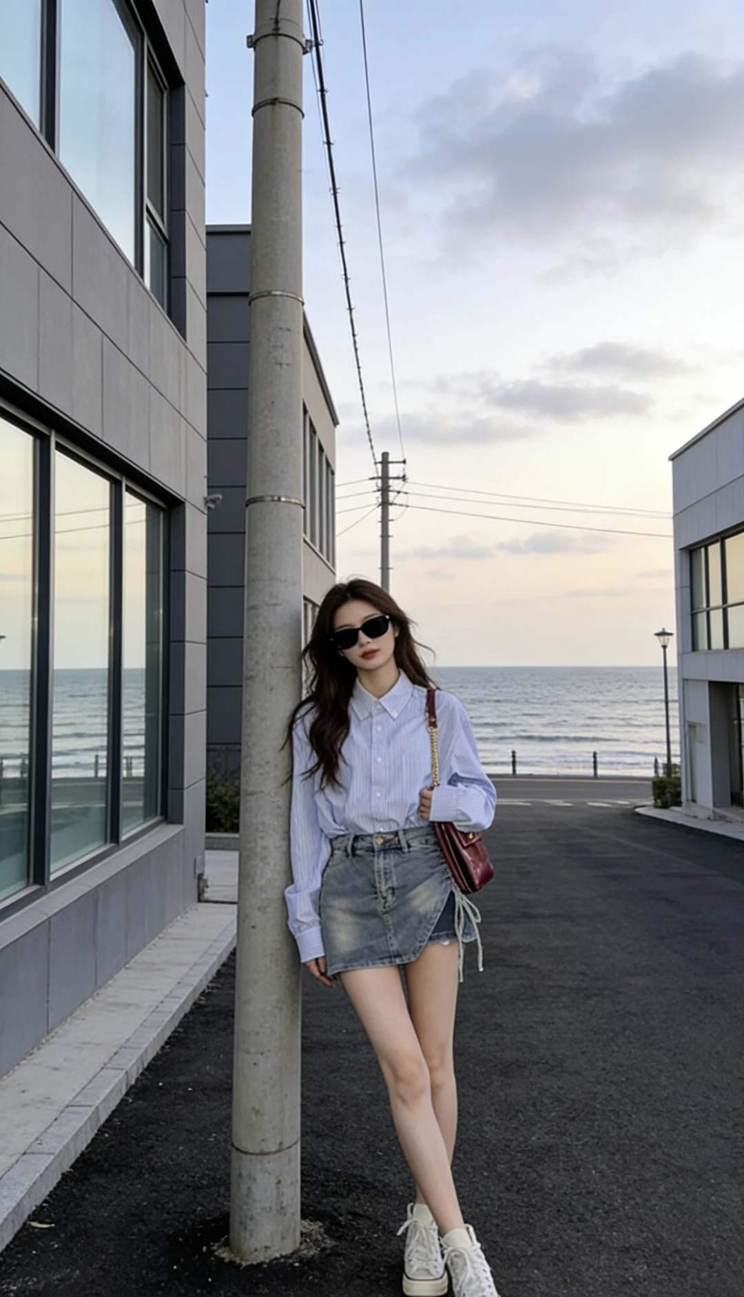 好看的牛仔短裙