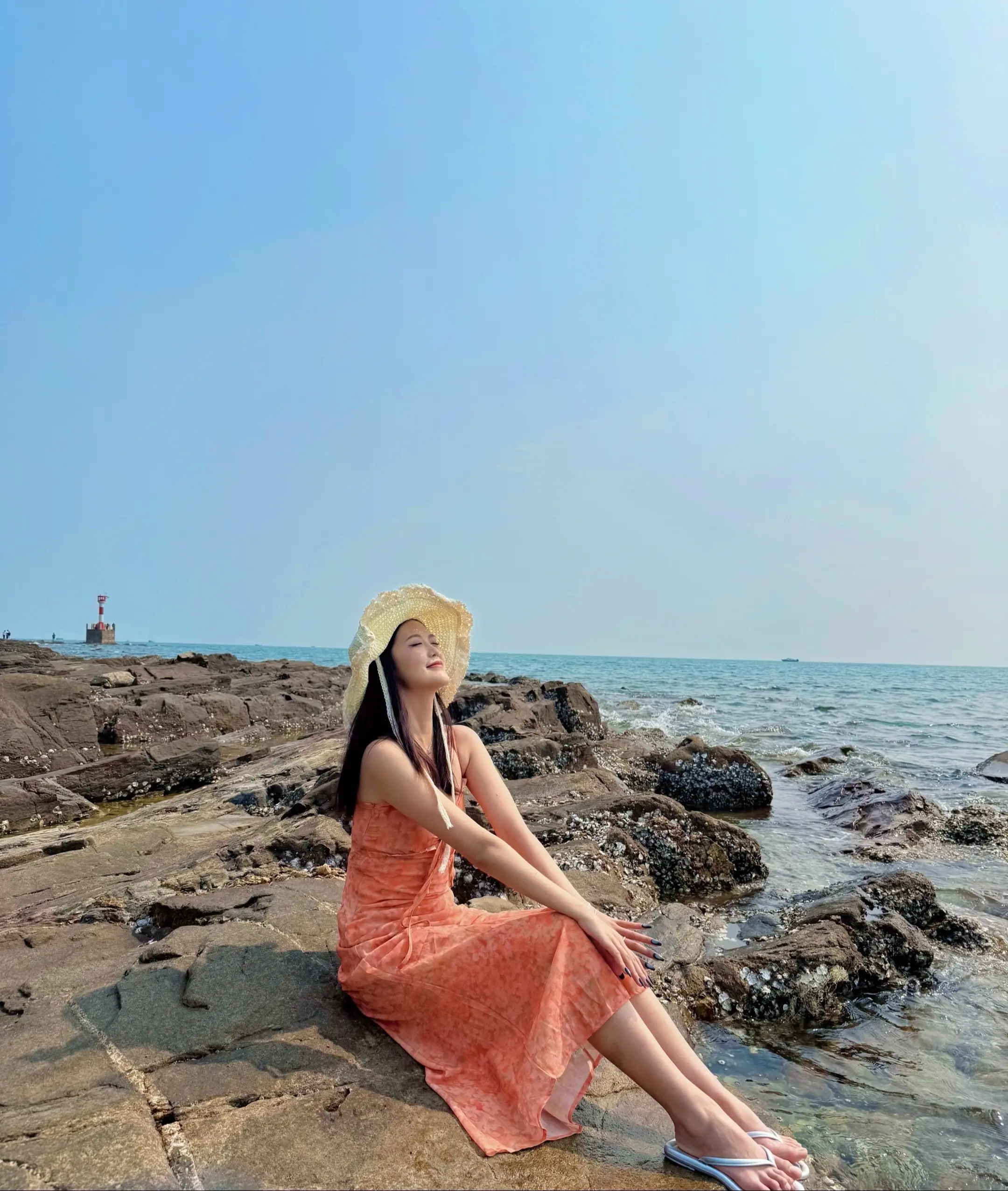 我想去看大海多蓝🌊。