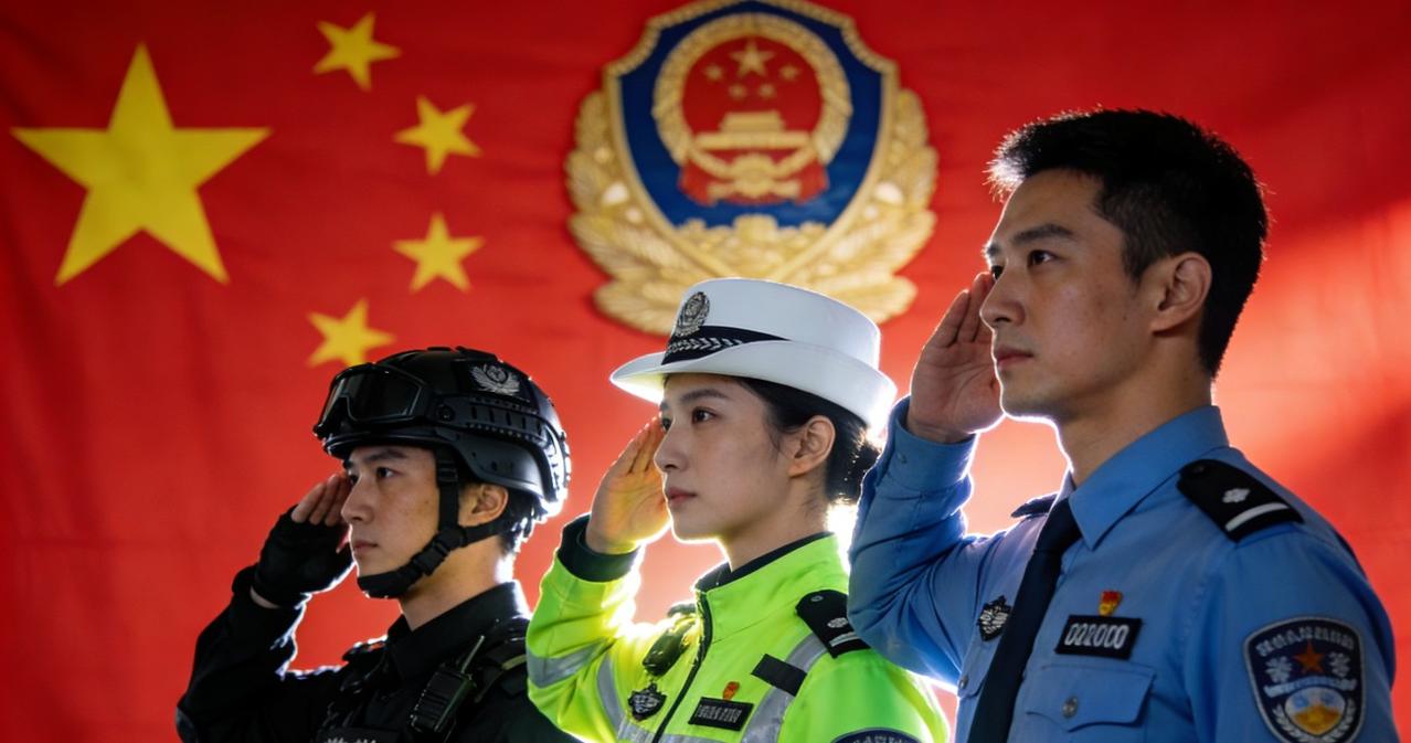 平安不是凭空来的，是你们一天天风雨无阻‘扛’出来的。第六个警察节，向所有守护者致