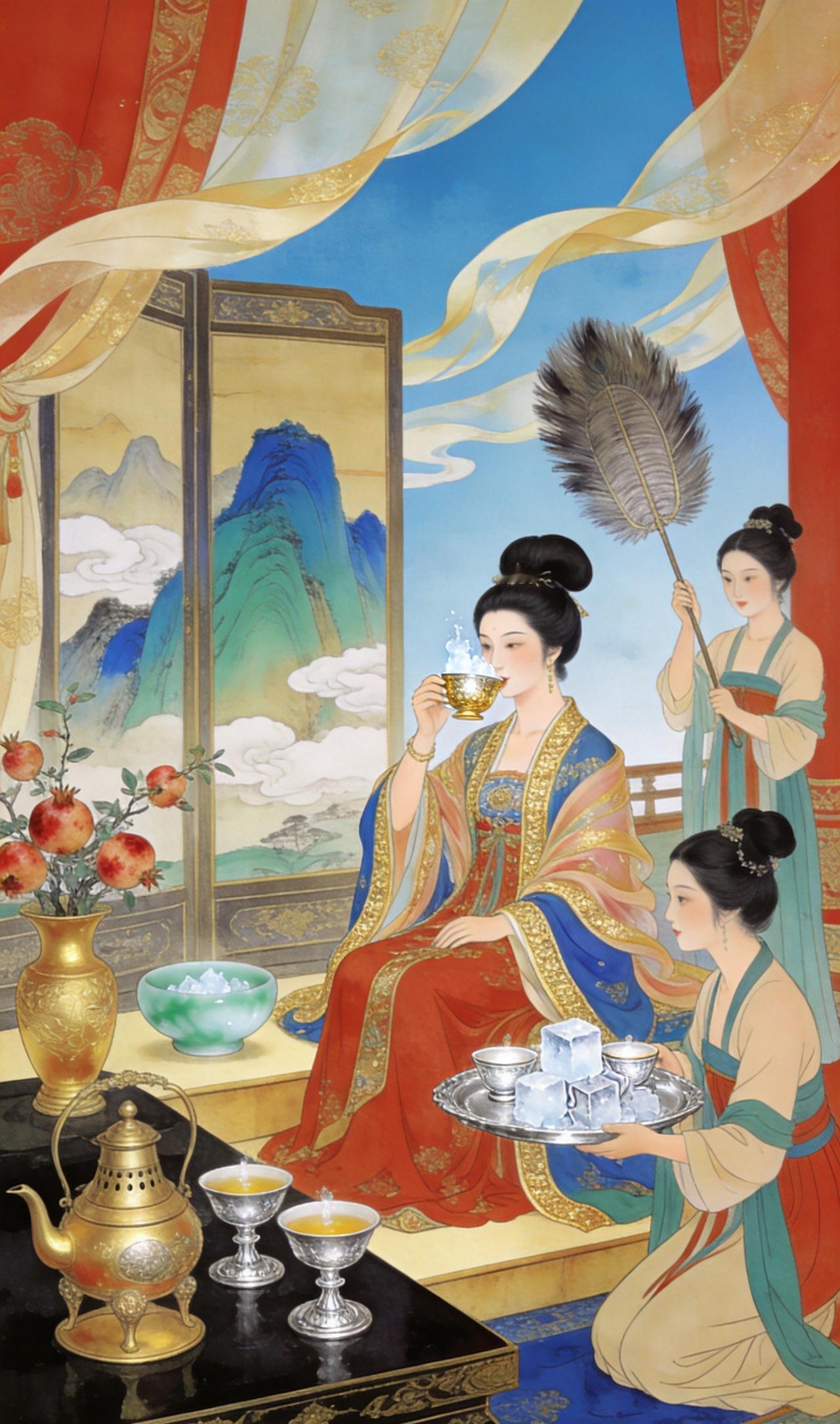 夏日茶事图鉴｜古人消夏，全靠一把壶

竹林煮茶，荷亭品茗，溪畔斗茶，月下对饮——