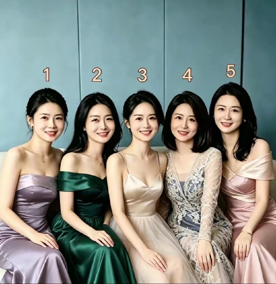 凭感觉选一个做老婆，你会选哪一个？为什么选她？