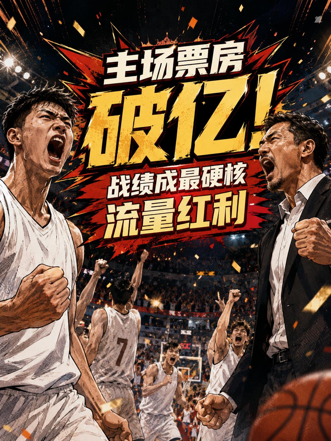 CBA的新纪录诞生，因为这支球队的主场门票收入有望破亿，看来战绩还真的成为了多支