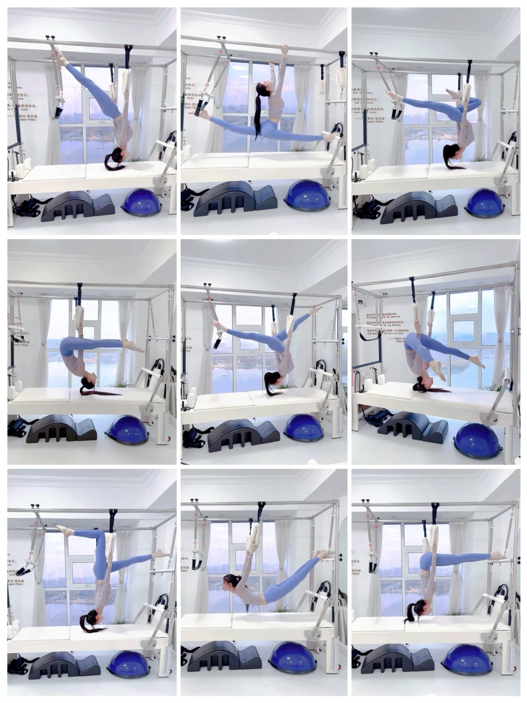 普拉提｜凯迪拉克床💜这么拍好美