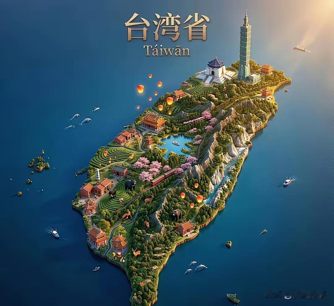 我想把这幅台湾地图送给东部战区，也许解放台湾的时候用的上。

这份心意太让人感动