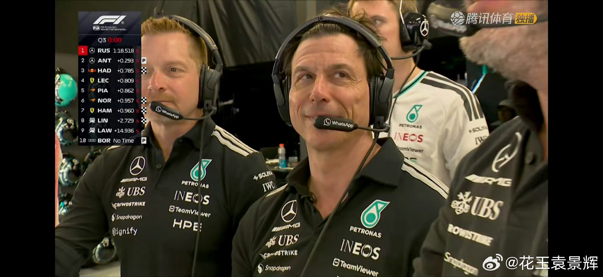 f1 熟悉的感觉窝法：冬测我感觉我无敌了梅奔：小法你说啥？马丁：鸡皮兔恩准…… 