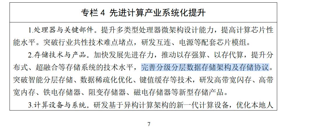 “先进存力”写进国家规划，这个概念谁提的？
一个企业提的概念，三年后写进国家“十