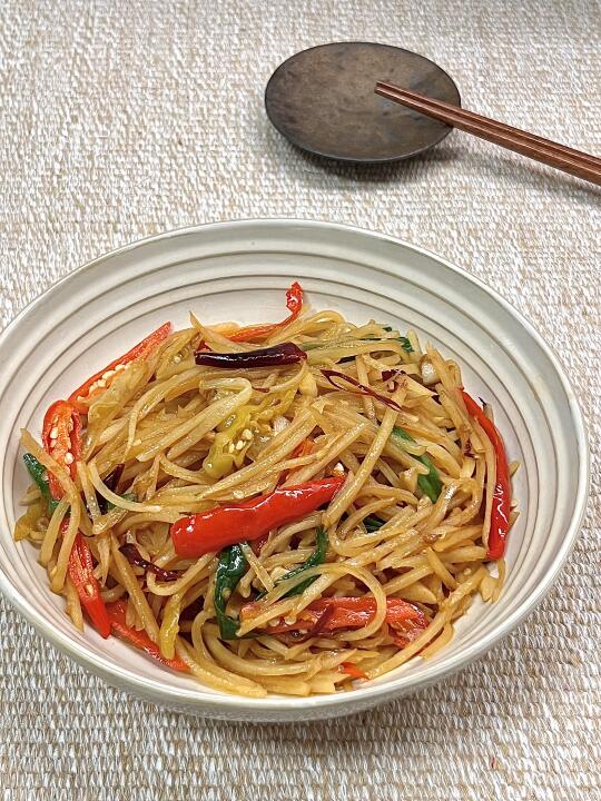 土豆丝这样做太下饭了🤤泡椒味🌶️