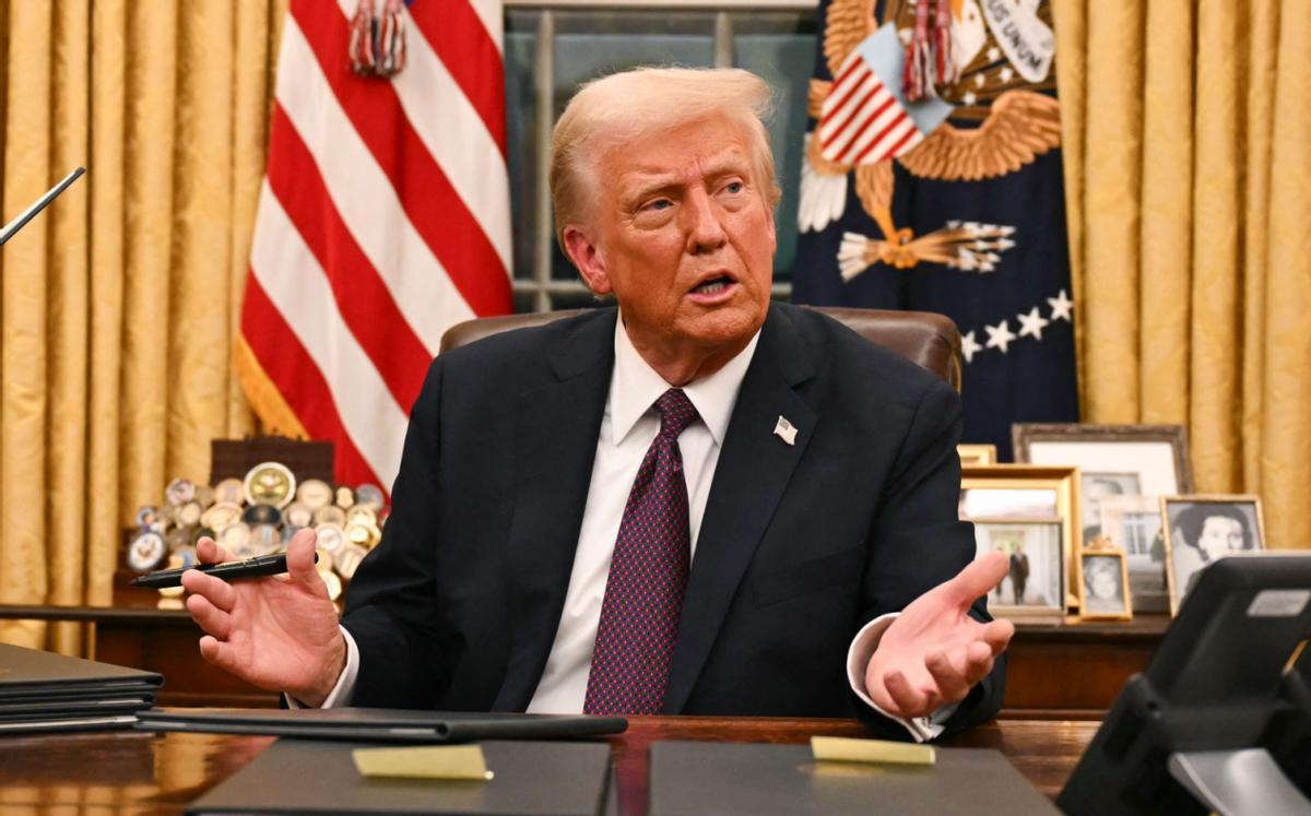 特朗普：不担心台海局势，美媒称解放军演习警告日本勿干预台海。特朗普谈到解放军的围