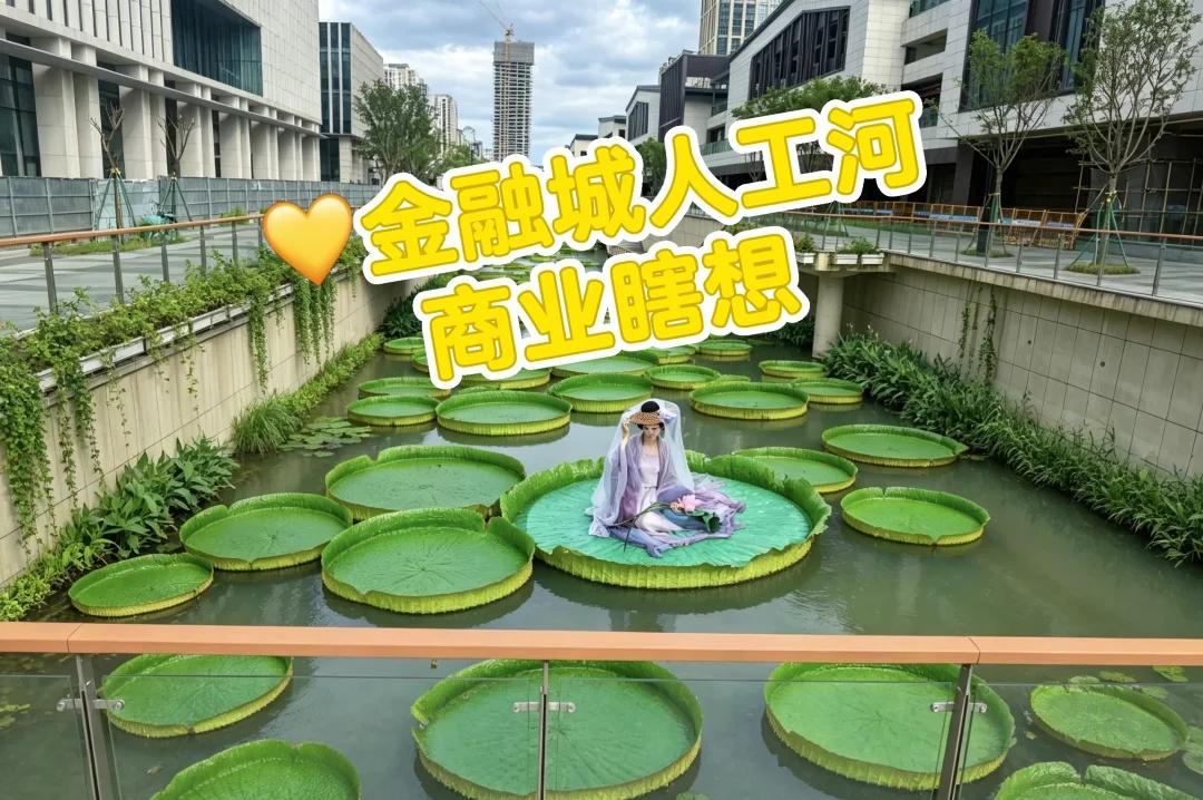 广州金融城人工河【商业瞎想】
罗浮宫对面这么大个人工河，来瞎想想有什么景观
超大