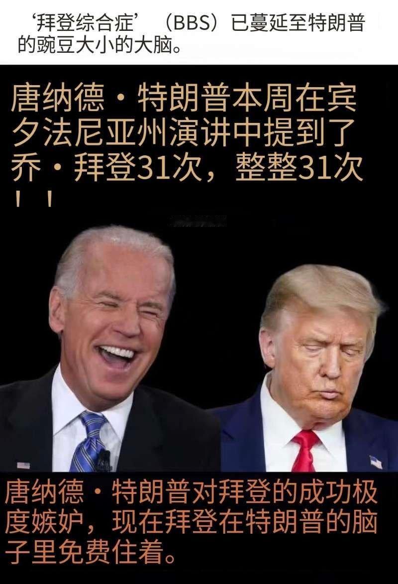 看图说话 【特朗普与拜登】 