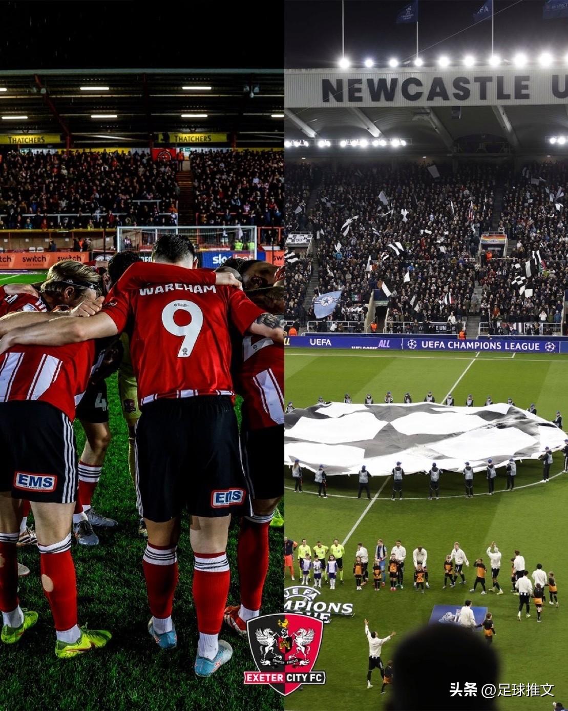英甲球队埃克塞特城确认，昨晚一名巴塞罗那球迷误将他们的圣詹姆斯公园球场认作纽卡斯