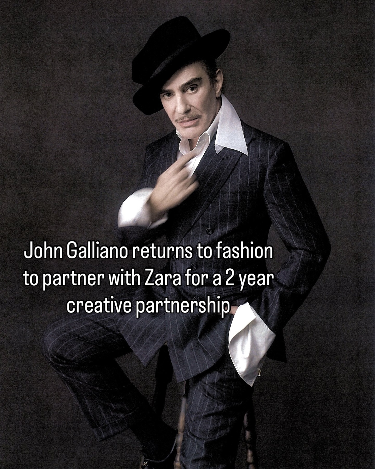 ZARA即将卖爆，知名时装设计师John Galliano和快时尚巨头Zara展