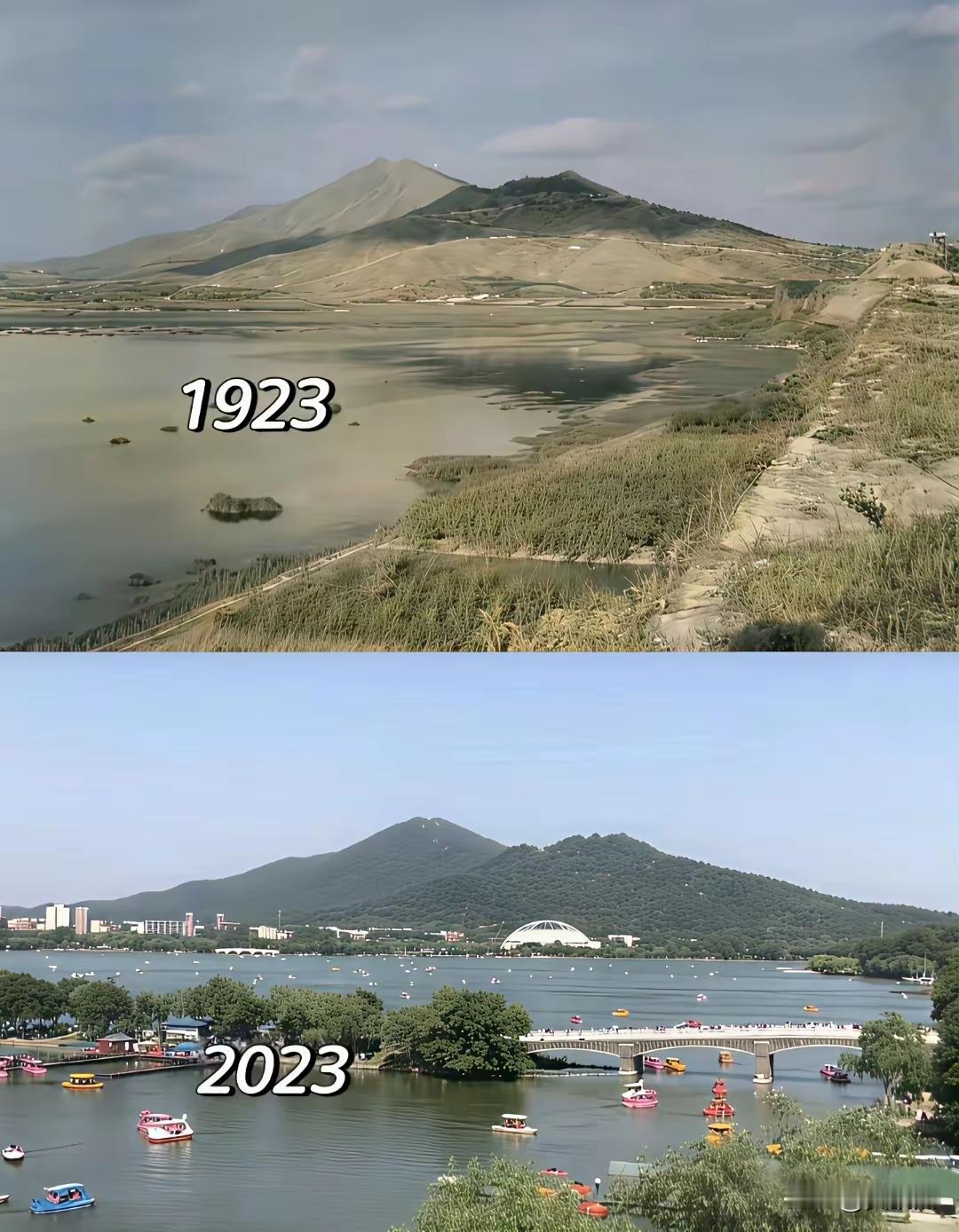 这是哪里？百年变化如此巨大！ 