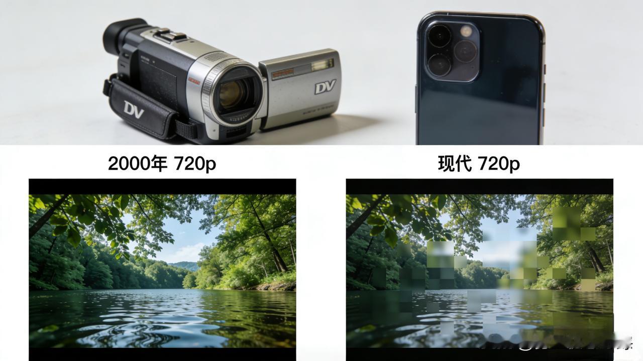 为啥从前的720p更清晰？原来问题不在分辨率，在这3个关键差异

不少人都有过这