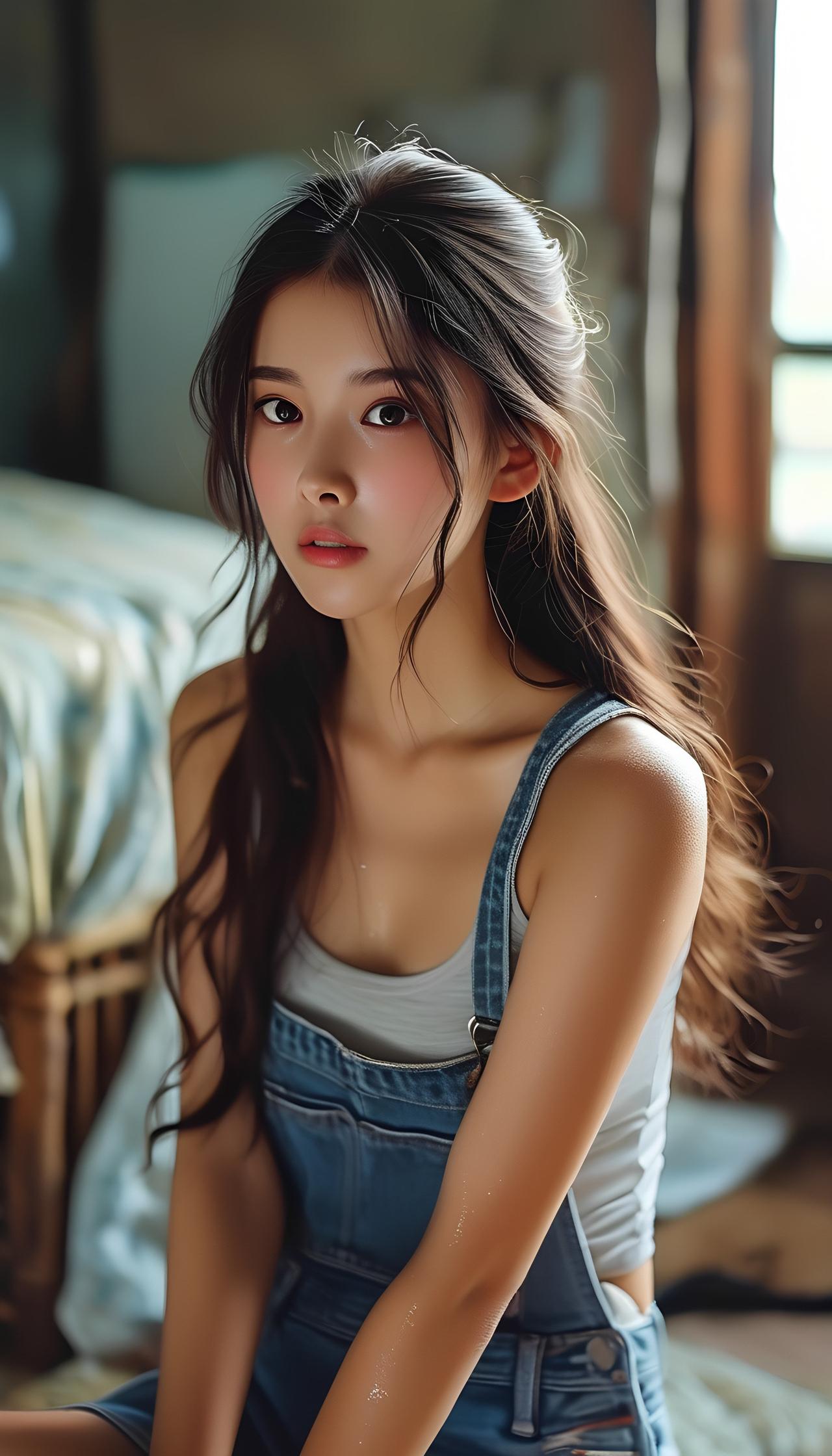 #清纯甜美