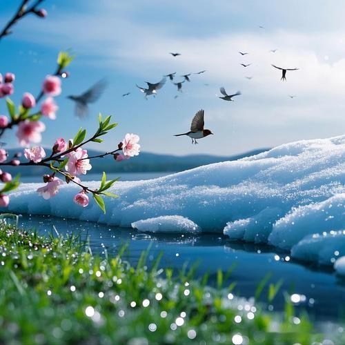《新东方红”》中的：“改革开放冰雪融”这一句用的十分恰当。冰雪不融化(结束动乱时