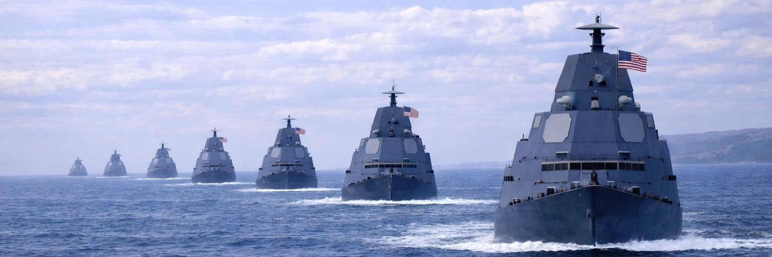 幻想中的特朗普级战列舰编队 