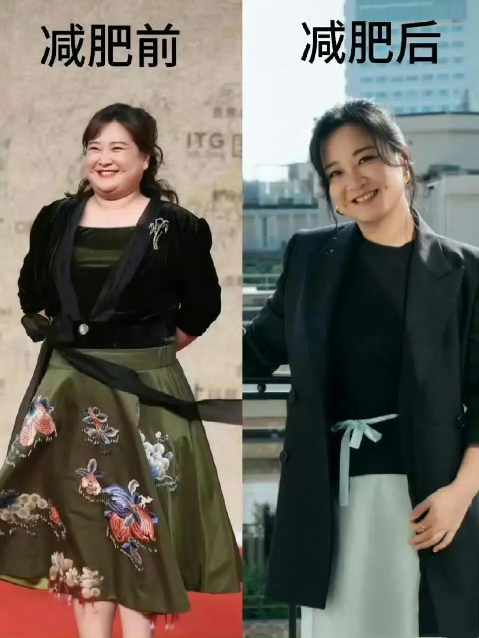 贾玲这次露面，43岁却像换了个人！
印象里她总是笑呵呵的，这次却被拍到了不少安静