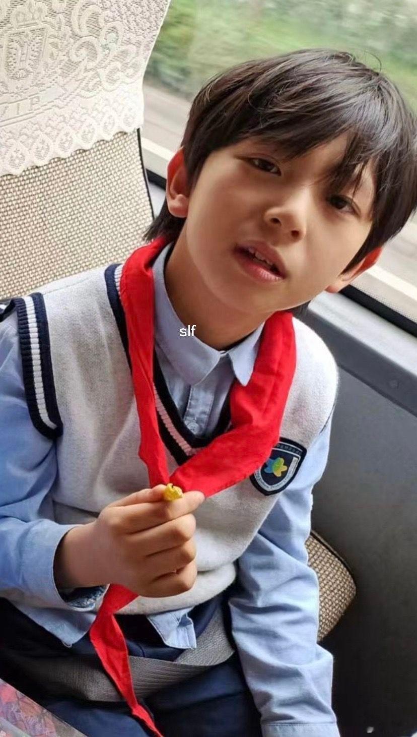 感觉陈浚铭是那种每天回家之后搜红领巾的不同系法然后第二天就学起来的人 