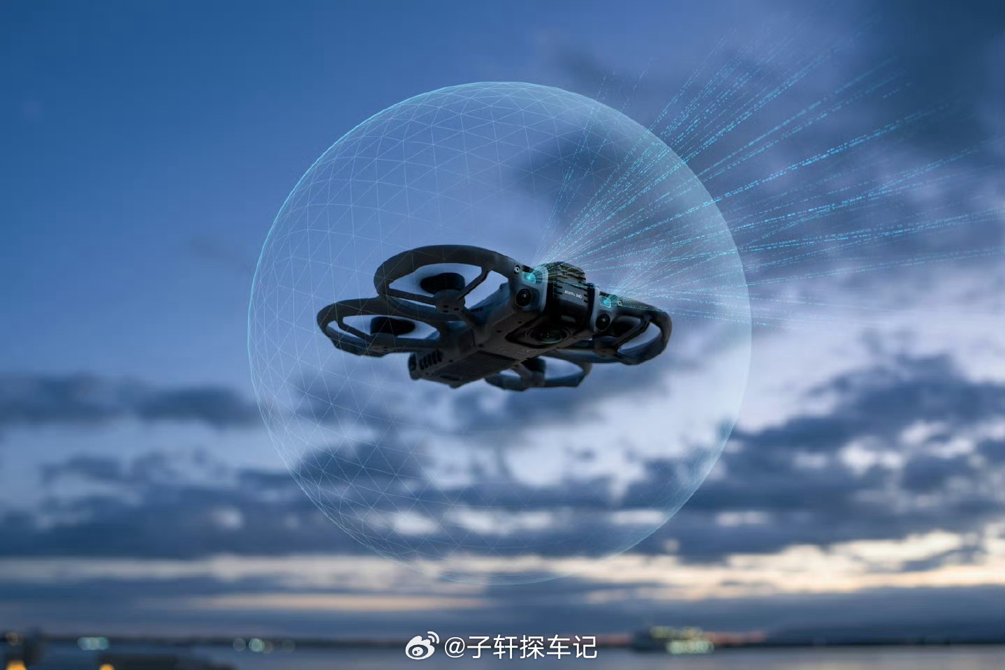 大疆全景无人机真的很适合喜欢拍全景和Vlog的人。360°无死角拍摄，画面清晰不