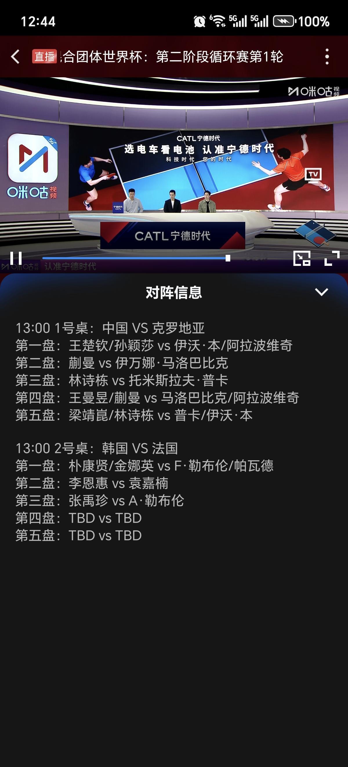 混合世界杯国乒三战三胜，仅丢1分。
        不过没想到南美智利队队员的实