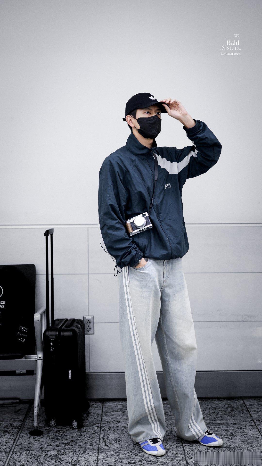 亚特兰大偶遇李现 lx李现为世界杯开球  阿迪最高title 代言人+喜欢运动户