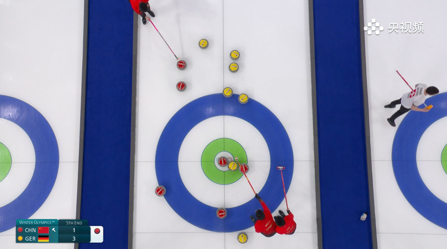 第五局晓明看起来想传击 