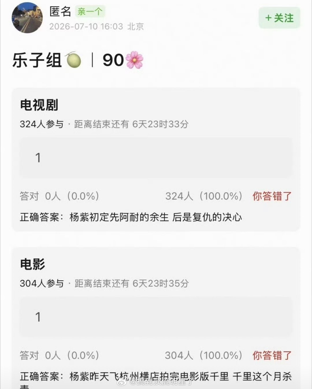 瓜主说杨紫要演打拐题材的影视，这是要致敬女神吗？