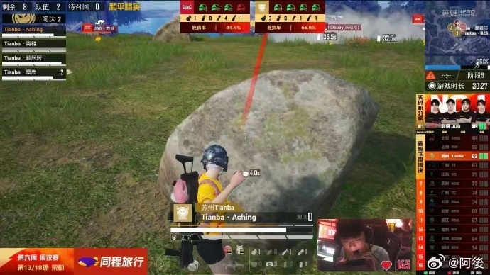 天霸荣都吃鸡 厉害咯！天霸迎来开门红，荣都首局吃鸡超惊艳。2025PEL夏季赛第