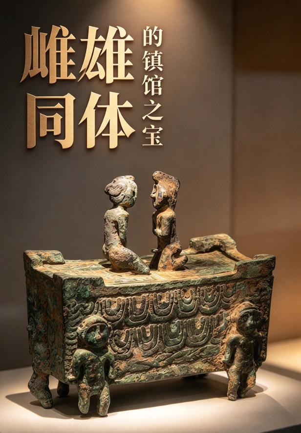 在山东博物馆，有一件“雌雄同体”的镇馆之宝，大多数人观赏它时都会脸一红！全世界仅
