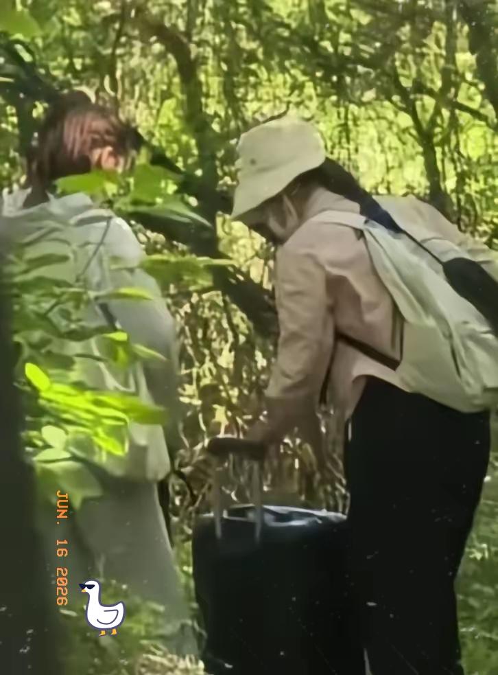网友的警惕性有多强！近日，有网友在狮脑山登山时偶遇两名形迹可疑的女子。两人身着户
